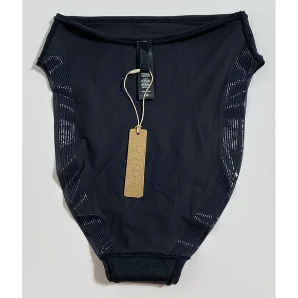 Skims Jelly Sheer Cheeky Brief Panty Panties Women's XXS Black Onyx Sexy NEW - Picture 14 of 15